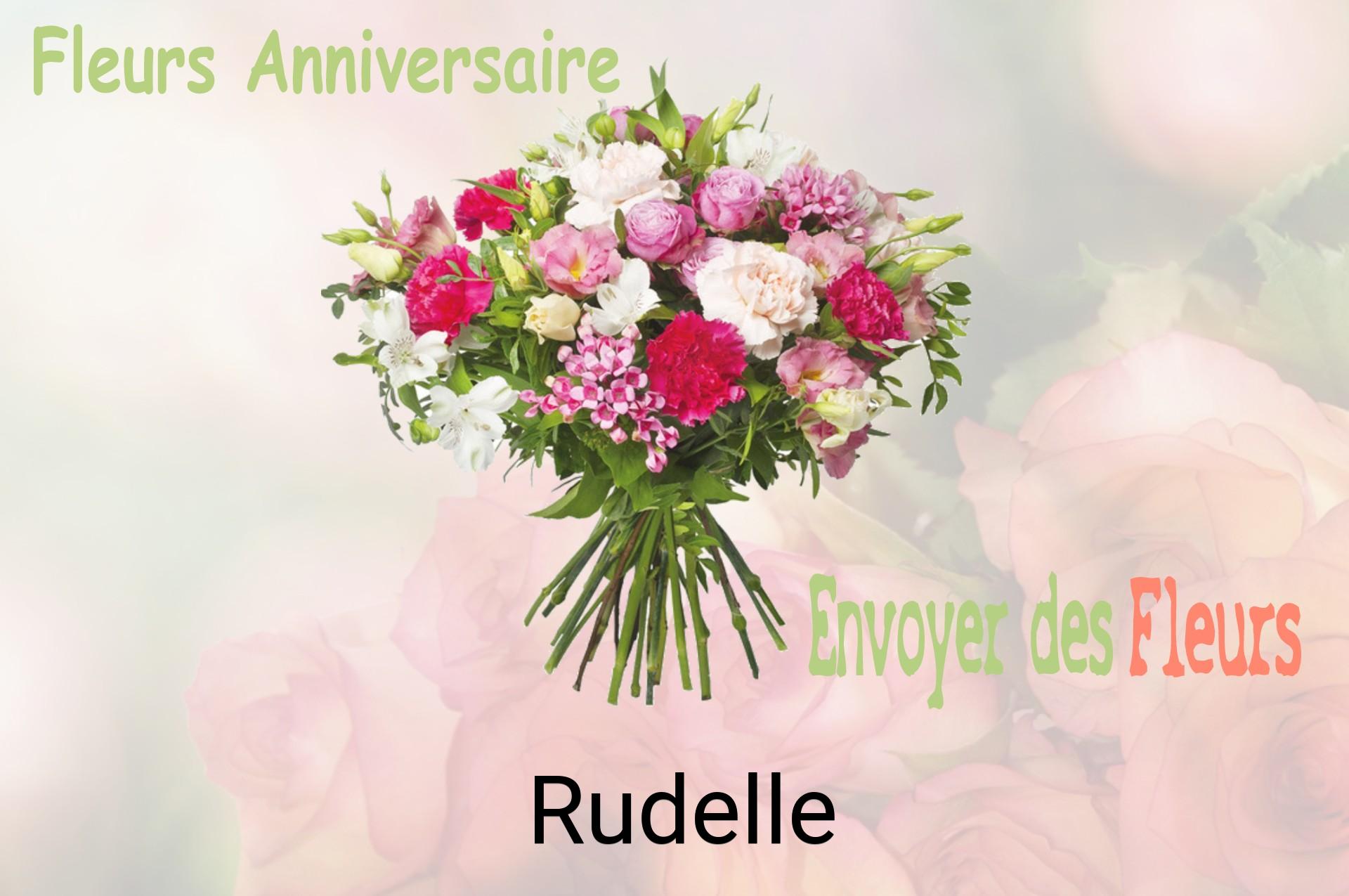 Bouquet de fleurs d’anniversaire livré à Rudelle