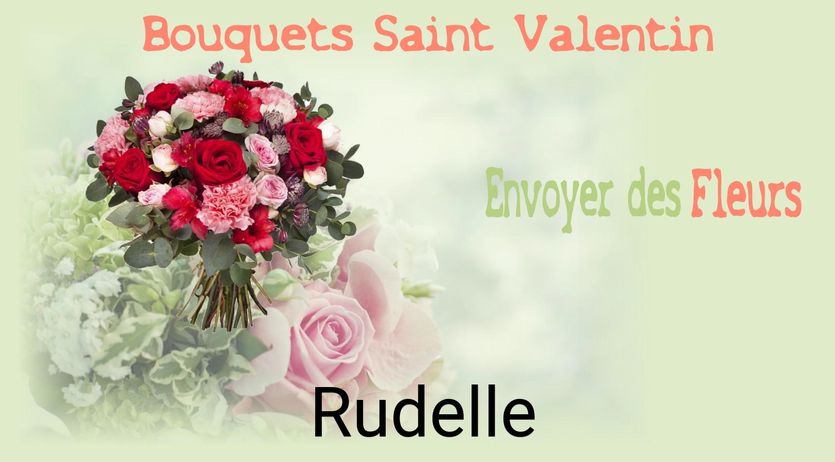 Roses de Saint-Valentin livrées à Rudelle